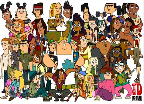 total drama cast|total dramarama tv cast.